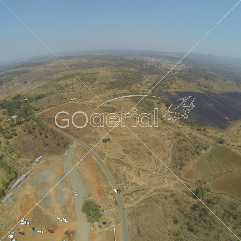 Aerial view of land at GOA by GO Aerial Drone Photography